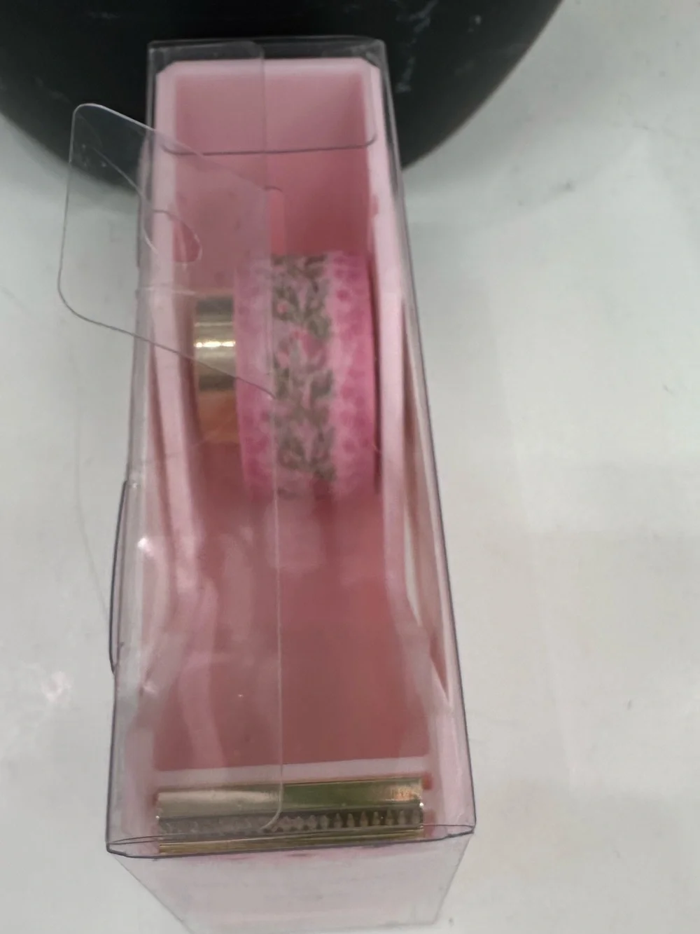 LoveShackFancy Pink Floral Tape Dispenser